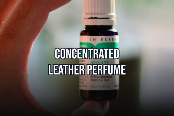 concentrated leather perfume
