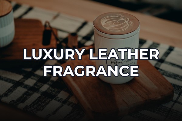 luxury leather fragrance