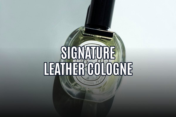 signature leather cologne