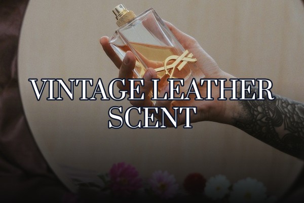 vintage leather scent