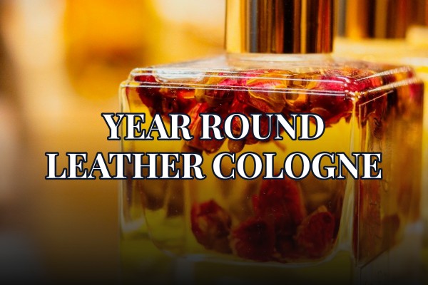 year-round leather cologne